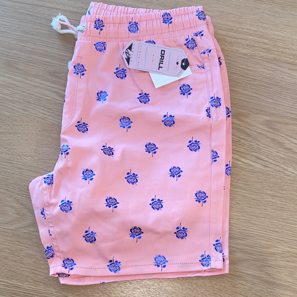 New - Men’s Pink Floral Shorts